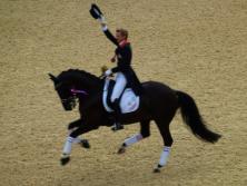 Carl Hester and Utopia celebrate Olympic gold!